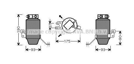 Осушувач кондиціонера AVA QUALITY COOLING AVA COOLING BWD299