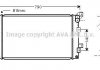 Радіатор, охолодження двигуна AVA QUALITY COOLING AVA COOLING CR2033 (фото 1)