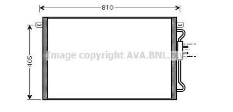 Радіатор кондиціонера AVA QUALITY COOLING AVA COOLING CRA5075