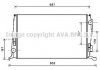 Радиатор охлаждения DACIA DUSTER (2010) 1.5 DCI (AVA) AVA COOLING DAA2005 (фото 1)
