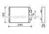 Радиатор отопителя DACIA LODGY (2012) 1.6 (AVA) AVA COOLING DAA6014 (фото 1)