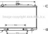 Радіатор, охолодження двигуна AVA QUALITY COOLING AVA COOLING DN2189 (фото 1)