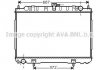 Радиатор охлаждения двигателя Nissan X-Trail (01-08) 2,2d MT AVA AVA COOLING DN2241 (фото 1)