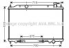 Радіатор, охолодження двигуна AVA QUALITY COOLING AVA COOLING DN2295 (фото 1)