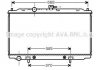 Радиатор охлаждения NISSAN PRIMERA (P12, W12) (02-) (выр-во AVA) AVA COOLING DNA2218 (фото 1)