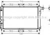 Радіатор охолодження DAEWOO NUBIRA (AVA) AVA COOLING DW2017 (фото 1)