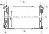 Радіатор охолодження CHEVROLET Epica (V250) AT (AVA) AVA COOLING DW2135 (фото 2)