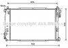 Радиатор охлаждения CHEVROLET Epica (V250) (выр-во AVA) AVA COOLING DW2136 (фото 2)