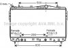 Радіатор охолодження SSANG YONG ACTYON/KYRON (05-) (AVA) AVA COOLING DWA2105 (фото 2)