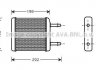 Радіатор обігрівача DAEWOO MATIZ 0.8 MT/AT 98-(AVA) AVA COOLING DWA6024 (фото 1)