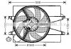 Вентилятор, охлаждение двигателя AVA QUALITY COOLING AVA COOLING FD7541 (фото 1)