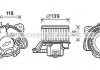 Электродвигатель, вентиляция салона AVA COOLING FT8433 (фото 1)