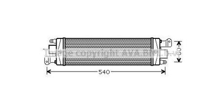 Інтеркулер AVA QUALITY COOLING AVA COOLING FTA4337