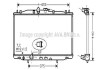 Радіатор, охолодження двигуна AVA QUALITY COOLING AVA COOLING HD2170 (фото 1)