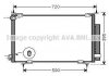 Конденсор кондиционера CR-V 20i MT/AT 02- (выр-во AVA) AVA COOLING HD5201D (фото 1)