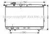 Радіатор охолодження HYUNDAI SONATA IV (EF) (98-) (AVA) AVA COOLING HY2106 (фото 1)