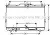 Радіатор, охолодження двигуна AVA QUALITY COOLING AVA COOLING HY2114 (фото 1)