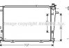 Радіатор охолодження двигуна HYUNDAI TUCSON (2005) 2.0 CRDI/CRDI (Ava) AVA COOLING HY2126 (фото 1)