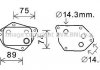 Масляный радиатор, двигательное масло AVA QUALITY COOLING AVA COOLING HY3288 (фото 1)