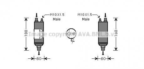 Осушитель, кондиционер AVA COOLING HYD117