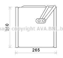 Испаритель, кондиционер AVA COOLING HYV406