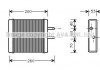 Теплообмінник, Система опалення салону AVA COOLING KA6009 (фото 1)