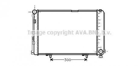 Радіатор, охолодження двигуна AVA QUALITY COOLING AVA COOLING MS2067 (фото 1)