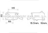 Радіатор масла, двигательное масло AVA QUALITY COOLING AVA COOLING MS3555 (фото 1)