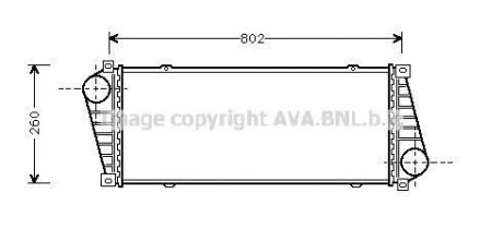 Інтеркулер AVA QUALITY COOLING AVA COOLING MSA4217 (фото 1)