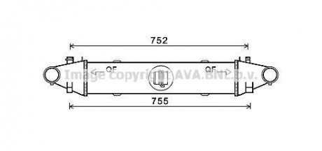 Інтеркулер AVA QUALITY COOLING AVA COOLING MSA4556