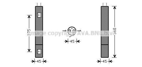 Осушувач кондиціонера AVA QUALITY COOLING AVA COOLING MSD471