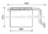 Випаровувач кондиціонера AVA QUALITY COOLING AVA COOLING MSV563 (фото 1)