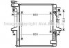 Радиатор охлаждения двигателя Mitsubishi L200 2,5d 05> AT AVA COOLING MT2204 (фото 1)