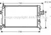 Радіатор охолодження двигуна CORSAC 13/7CDTi MT/AT 03- (Ava) AVA COOLING OLA2380 (фото 1)