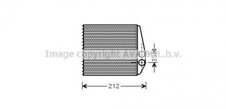 Радіатор обігрівача OPEL (AVA) AVA COOLING OLA6354