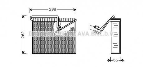 Випаровувач кондиціонера AVA QUALITY COOLING AVA COOLING OLV372