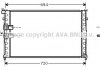 Радиатор, охлаждение двигателя AVA COOLING PEA2177 (фото 1)