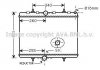 Радіатор охолодження двигуна C8/807/JUMPY/EXP D MT 06- (Ava) AVA COOLING PEA2314 (фото 1)