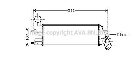 Інтеркулер AVA QUALITY COOLING AVA COOLING PEA4261