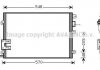 Конденсатор кондиционера RENAULT (AVA) AVA QUALITY COOLING AVA COOLING RT5376D (фото 1)