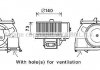 Электродвигатель, вентиляция салона AVA COOLING RT8594 (фото 1)