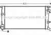 Радіатор, Система охолодження двигуна AVA COOLING RTA2409 (фото 1)