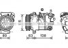 Компрессор кондиционера Renault Megane/Scenic 1.4/1.6/2.0 dCi 09- AVA QUALITY COOLING AVA COOLING RTAK491 (фото 1)