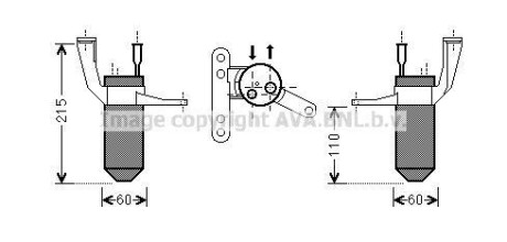 Осушувач кондиціонера AVA QUALITY COOLING AVA COOLING RTD428