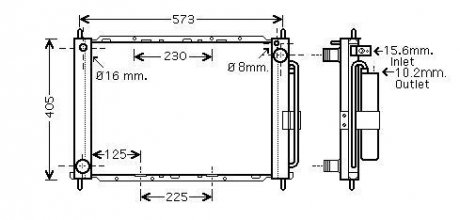 Модуль охлаждения AVA QUALITY COOLING AVA COOLING RTM405 (фото 1)