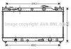 Радиатор охлаждения TOYOTA CAMRY (01-) 2.0/2.4 (выр-во AVA) AVA COOLING TO2282 (фото 1)