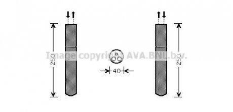 Осушувач кондиціонера QUALITY COOLING AVA COOLING TOD415 (фото 1)