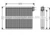 Испаритель, кондиционер AVA COOLING TOV484 (фото 1)