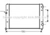 Радіатор двигуна двигателя PASSAT4 16/18/20/19D 93- VWA2121 (Ava) AVA QUALITY COOLING AVA COOLING VNA2121 (фото 3)
