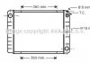 Радіатор, охолодження двигуна AVA QUALITY COOLING AVA COOLING VO2027 (фото 1)